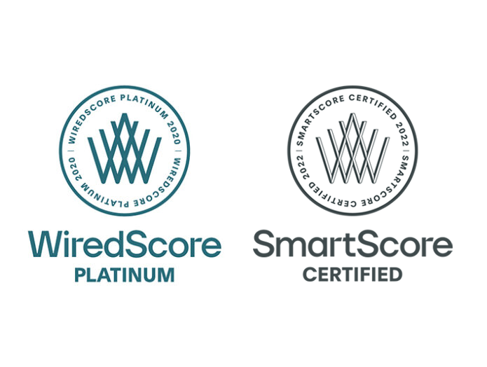 WiredScore Platinum & SmartScore Certified